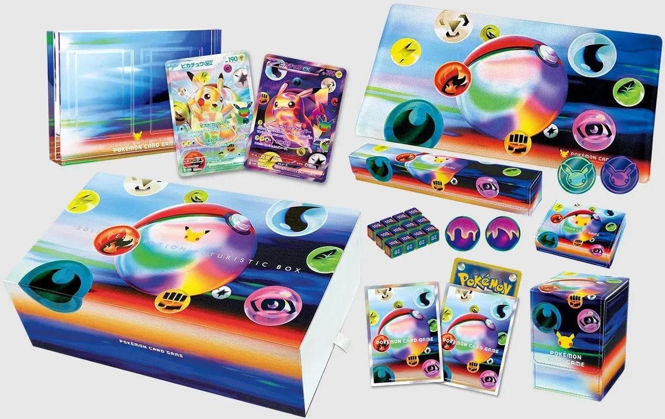 30th Celebration Pokémon TCG: Pikachu ex, Espeon ex e Umbreon ex in Arrivo!