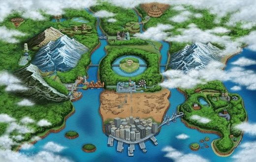 Pokémon Unima Regione