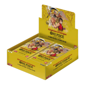 One Piece OP-04 Kingdoms of Intrigue Booster Box – 24 Buste (ENG)
