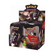 Pokemon Mini Tin da Collezione Luce Nera Fuoco Bianco – Set 8 Artwork (IT)