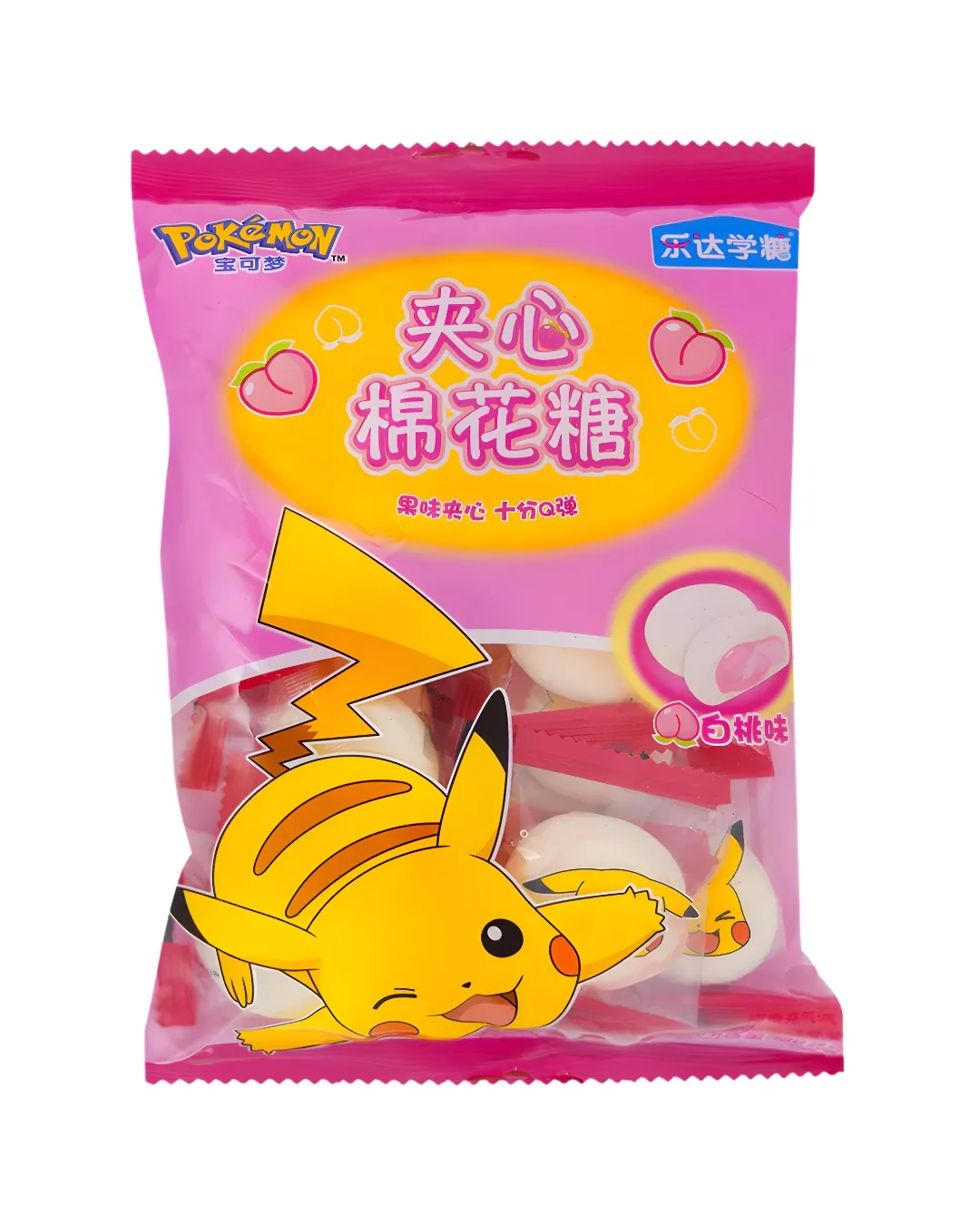Pokèmon Marshmallow ripieni alla Pesca (80g)