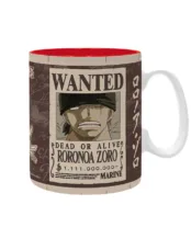 One Piece – Mug 460 ml “Zoro Wanted”