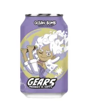 Ocean Bomb One Piece Luffy Gears  Bevanda Frizzante all’Uva 330ml
