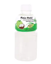 Qdol Pokémon psyduck Bevanda Frizzante agli Agrumi (14) Mogu Mogu Succo di Cocco con Nata de Coco 320ml